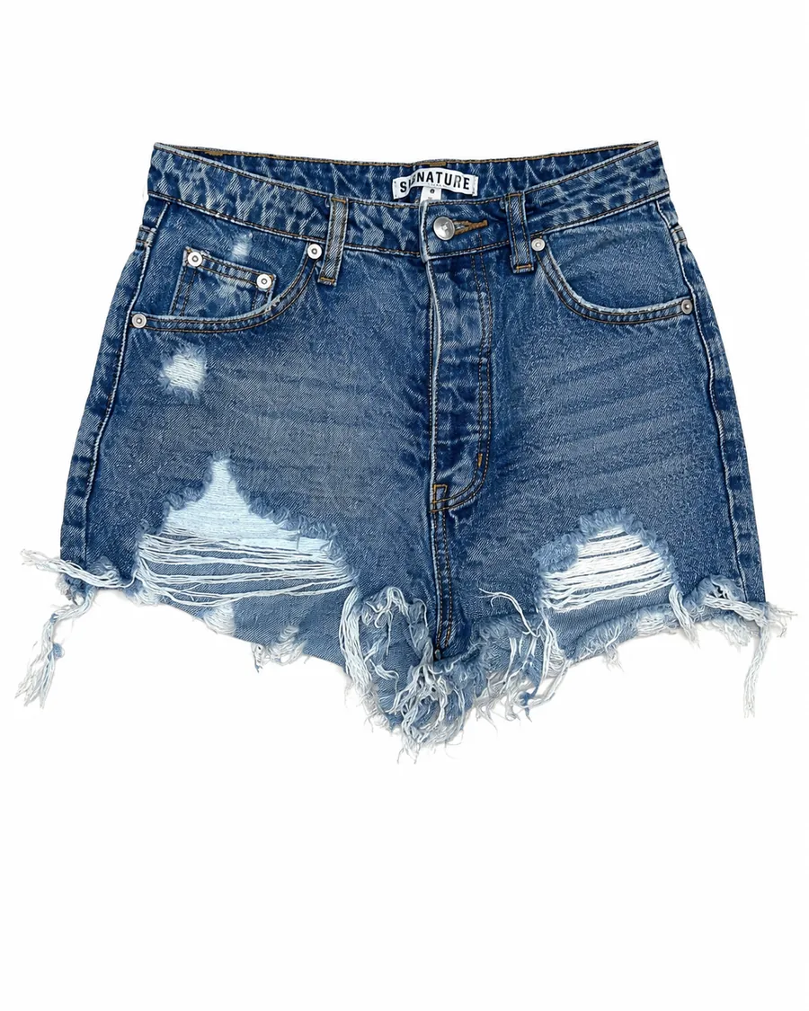 Short denim