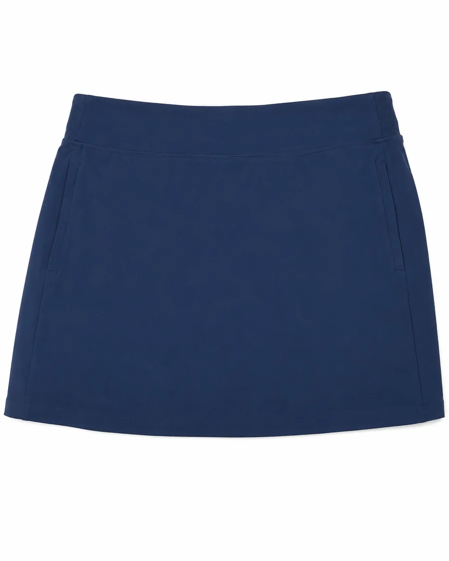 Falda azul